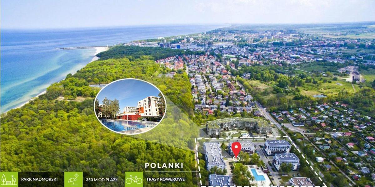 Seaside Polanki Apartments Z Garazem, Klonowa 17E Kołobrzeg Buitenkant foto